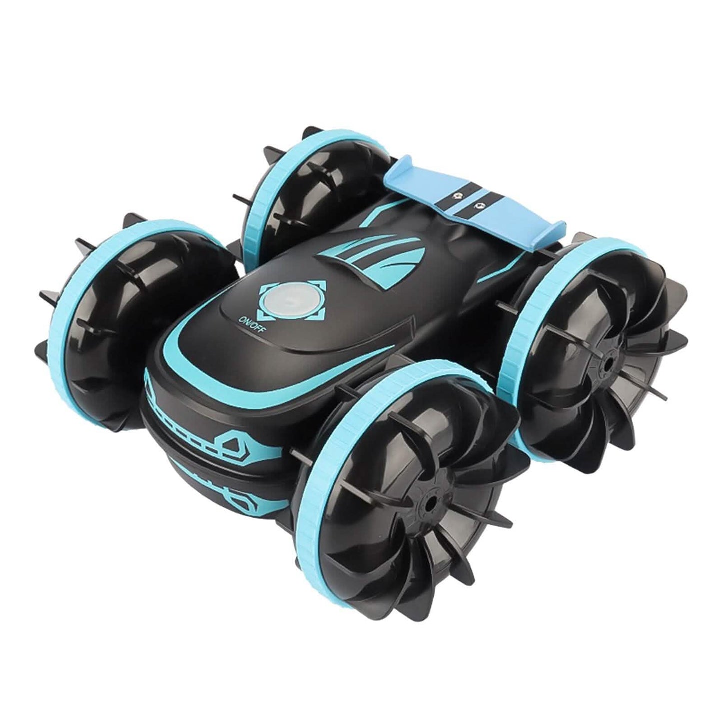 2-in-1 Amphibious RC Car Toy 4GHz 4WD Double-sided 360° Rotating Stunt Car