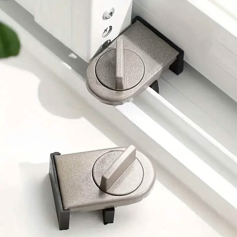 2-Pieces: Aluminium Alloy Sliding Door and Window Locks