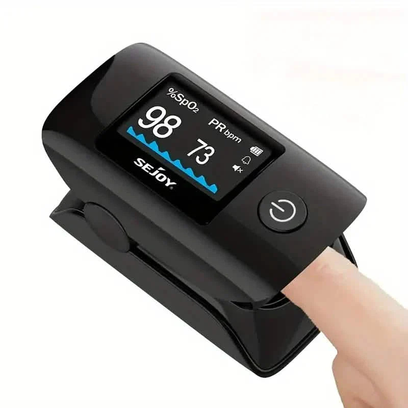 Oximeter Heart Rate Monitor & Hypertension Detector