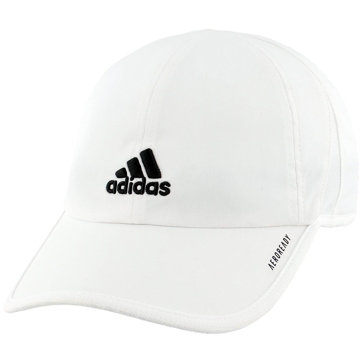 adidas Mens Adizero II Cap White/Black One Size