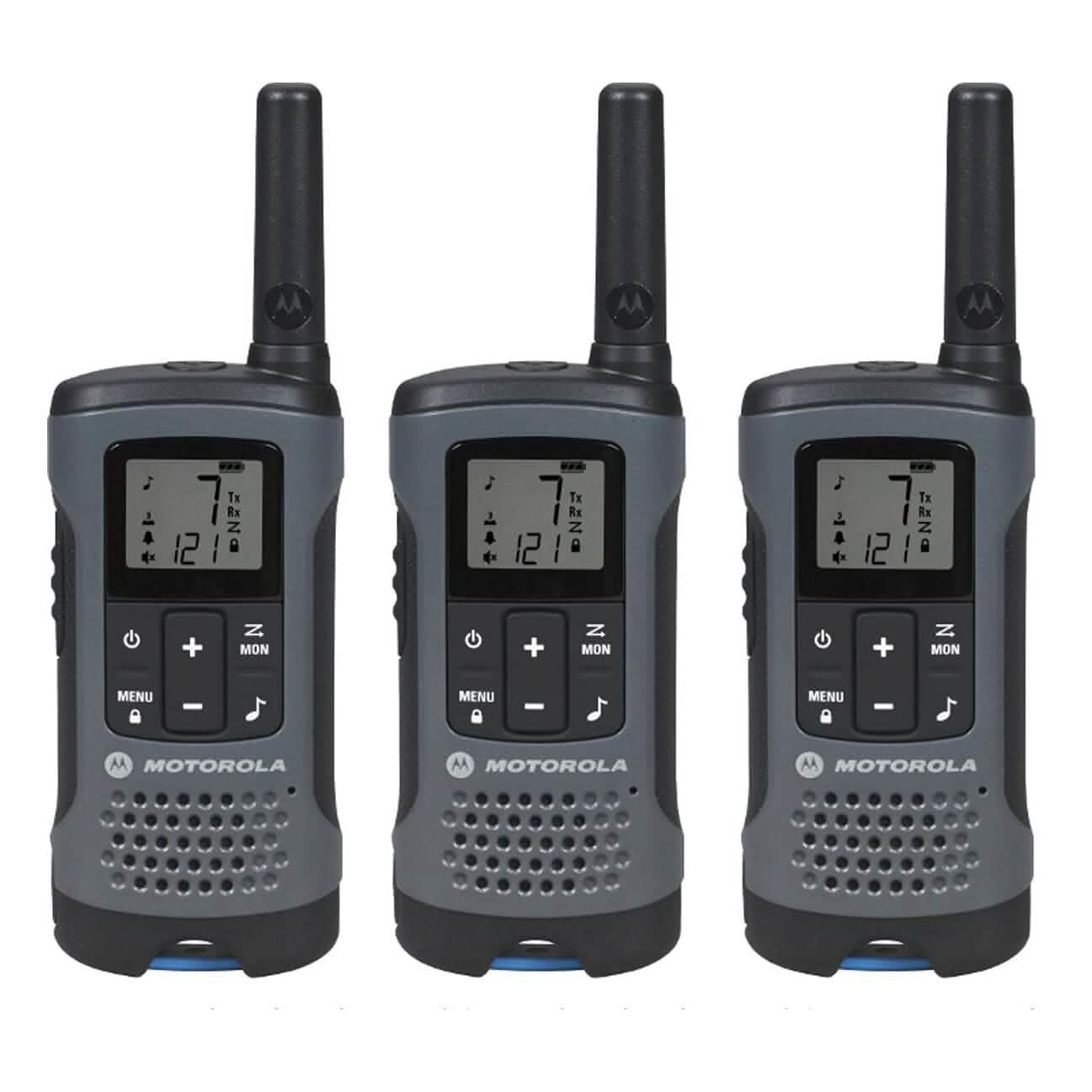 3-Pack: Motorola Solutions, Portable FRS, T200TP Talkabout Two-Way Radios (Refurbished)