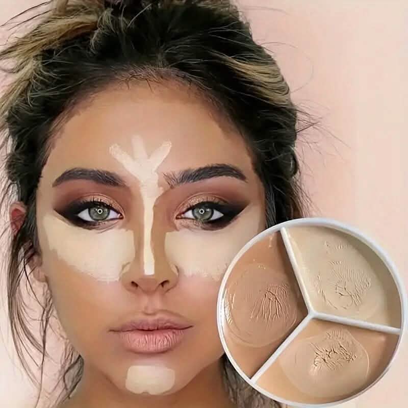 3-Shade Creamy Concealer Palette