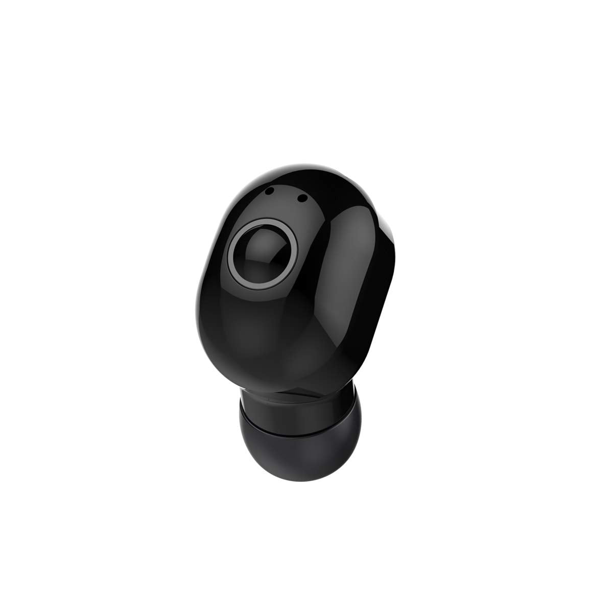 AIYIBEN Bluetooth Wireless Earbud Mini Wireless Earbud Bluetooth V5.0 in Ear Headphone with 4-5 Hours Playtime Headset with Mic for iPhone iPad Samsung Galaxy LG and Smartphones (Black)