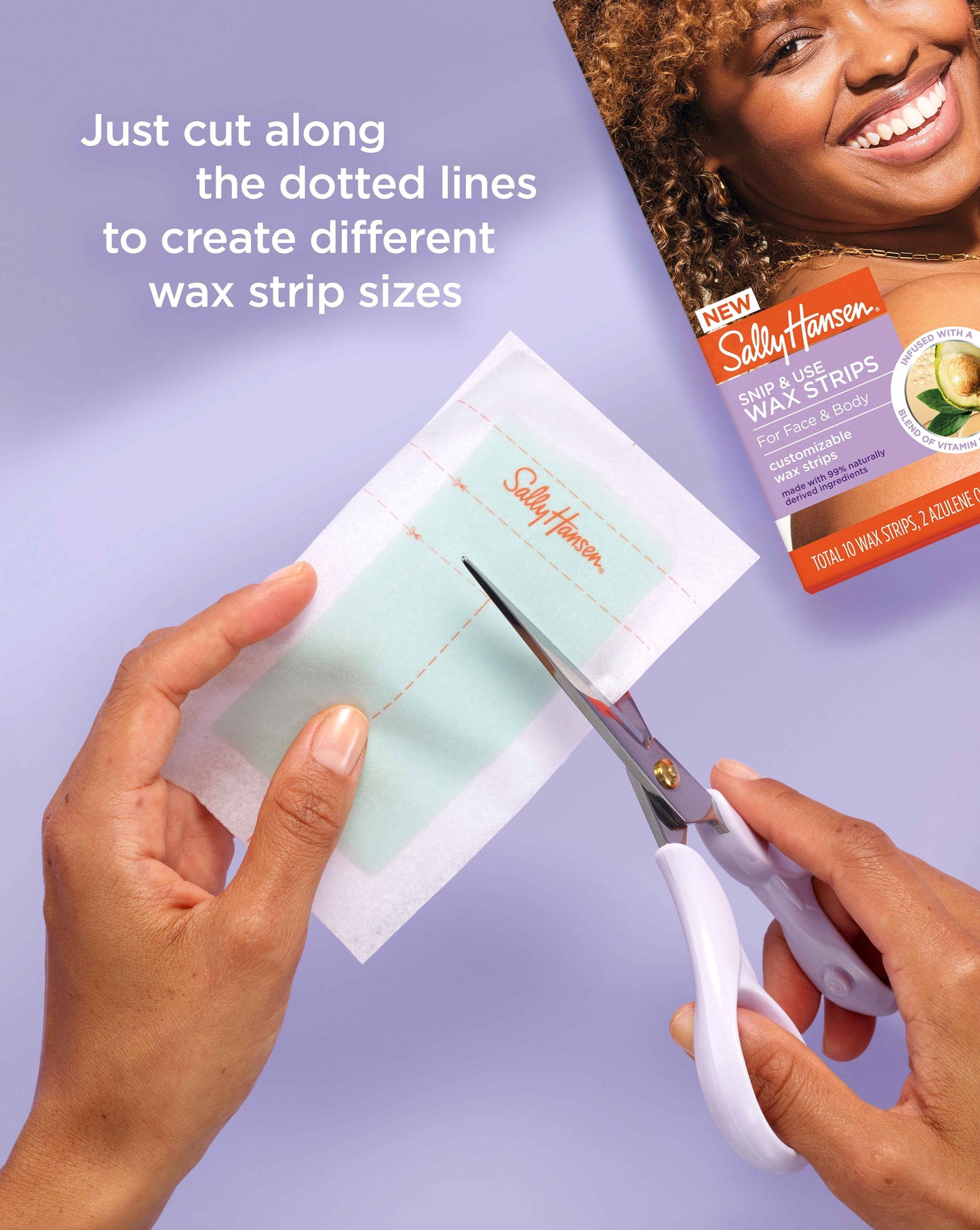 Sally Hansen All-over Body Wax Hair Removing Wax Kit, Salon Results, Long Lasting