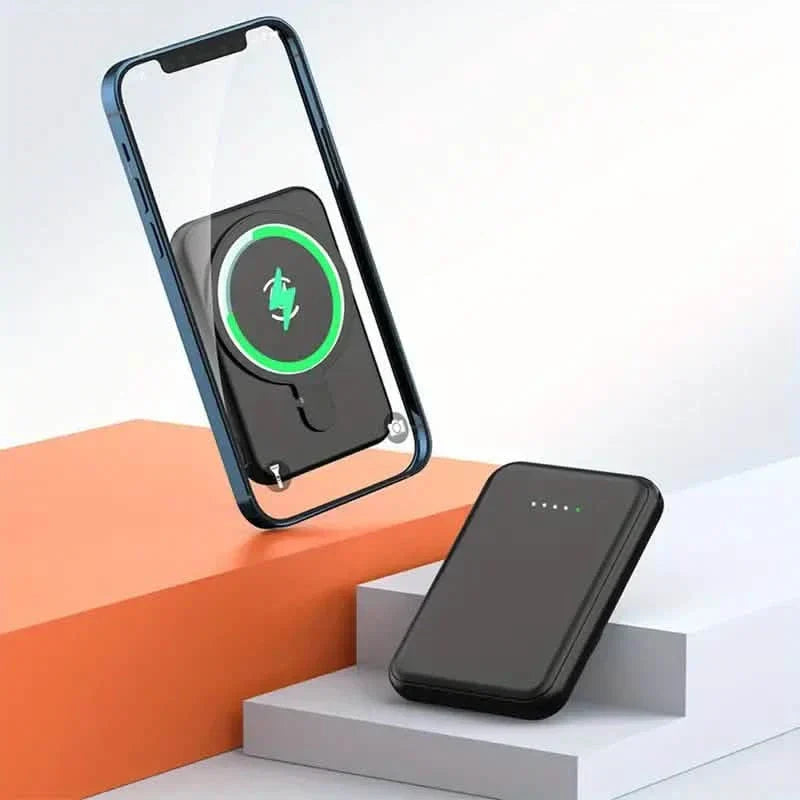 Ultra-Thin 10000mAh Magnetic Power Bank with 20W Fast Charging