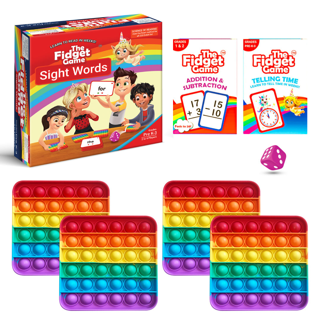 .The Fidget Game: Sight Words Edition
