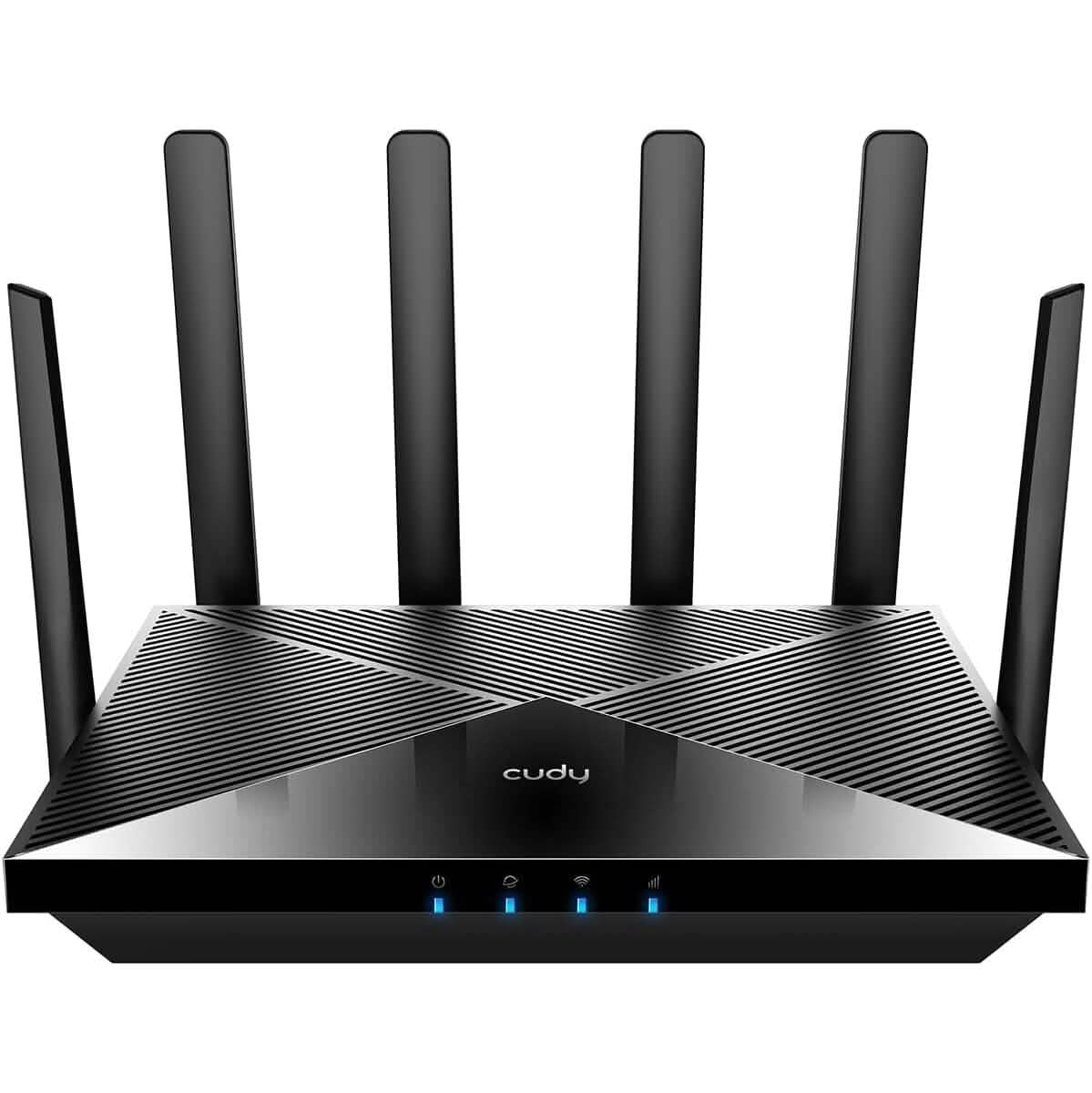 Cudy New 5G NR SA NSA AX3000 WiFi 6 CPE Router, AX3000 Dual SIM 5G Cellular Router (Refurbished)