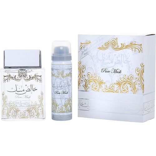 LATTAFA PURE MUSK by Lattafa EAU DE PARFUM SPRAY 3.4 OZ