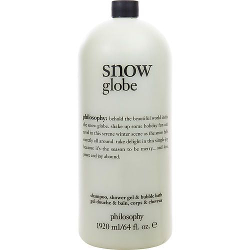 Philosophy by Philosophy Snow Globe Shampoo, Shower Gel & Bubble Bath --1920ml/64oz