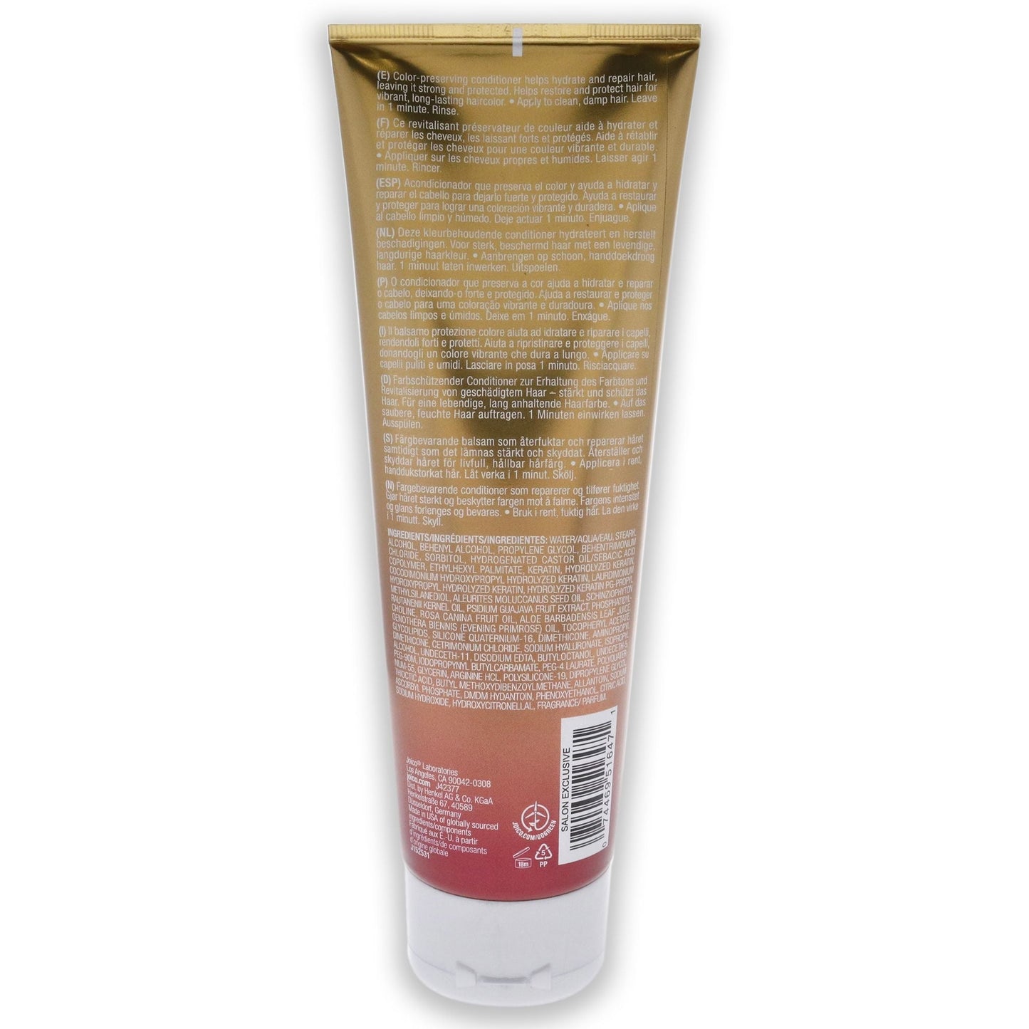 K-Pak Color Therapy Conditioner by Joico for Unisex - 8.5 oz Conditioner