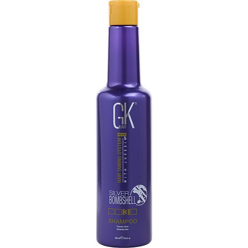 GK HAIR by GK HAIR PRO LINE HAIR TAMING SYSTEM WITH JUVEXIN SILVER BOMBSHELL SHAMPOO 9.5 OZ