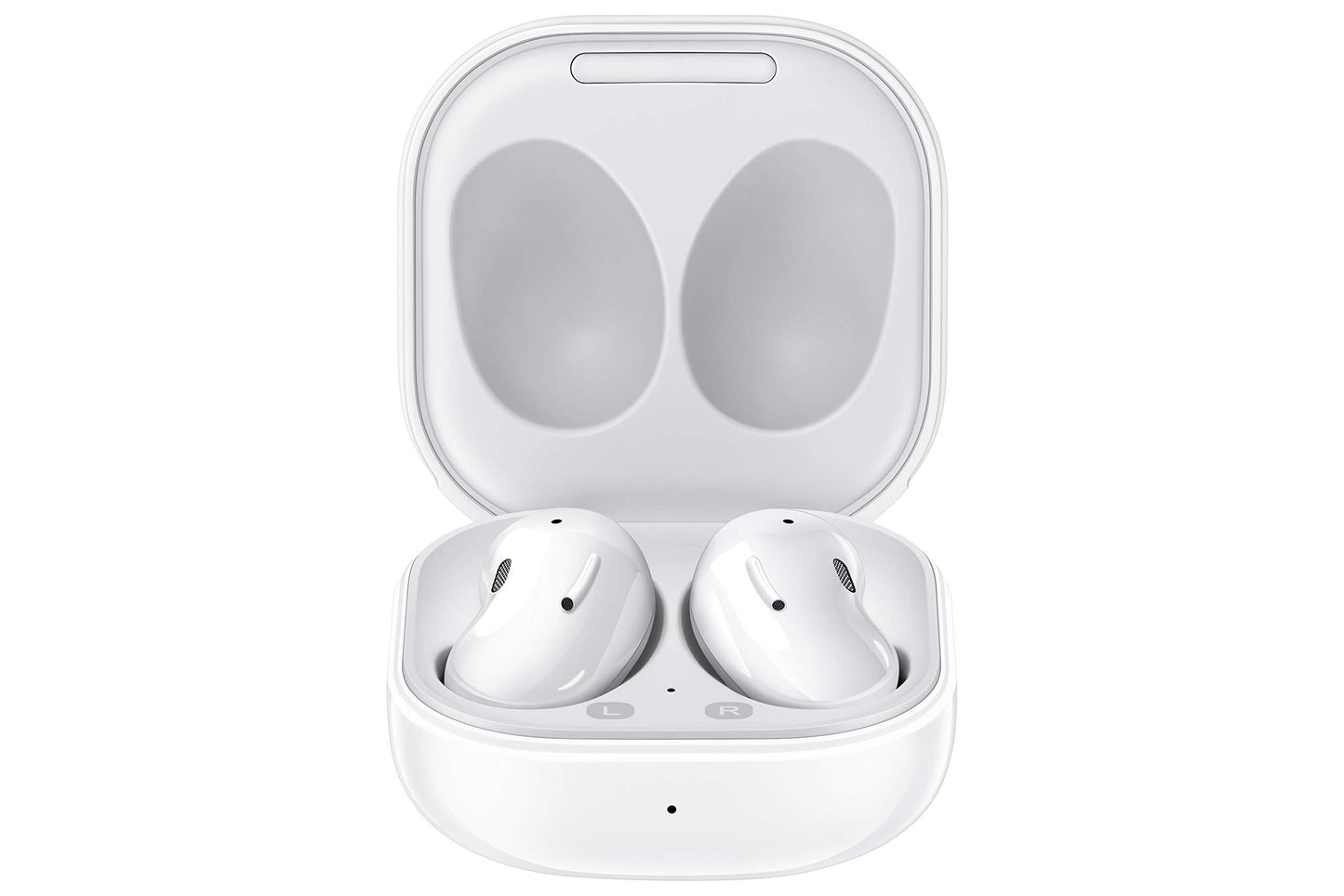 Samsung Galaxy Buds Live True Wireless Earbud Headphones - Mystic White (Renewed)