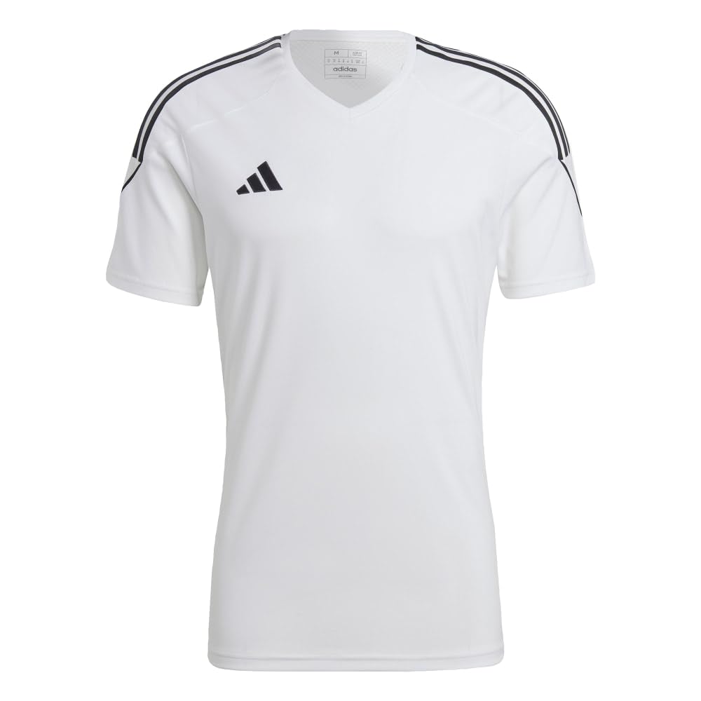 adidas mens Tiro 23 Jersey Shirt White/Black X-Small US