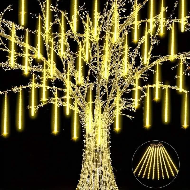 Icicle Snowfall Meteor Shower Outdoor Lights
