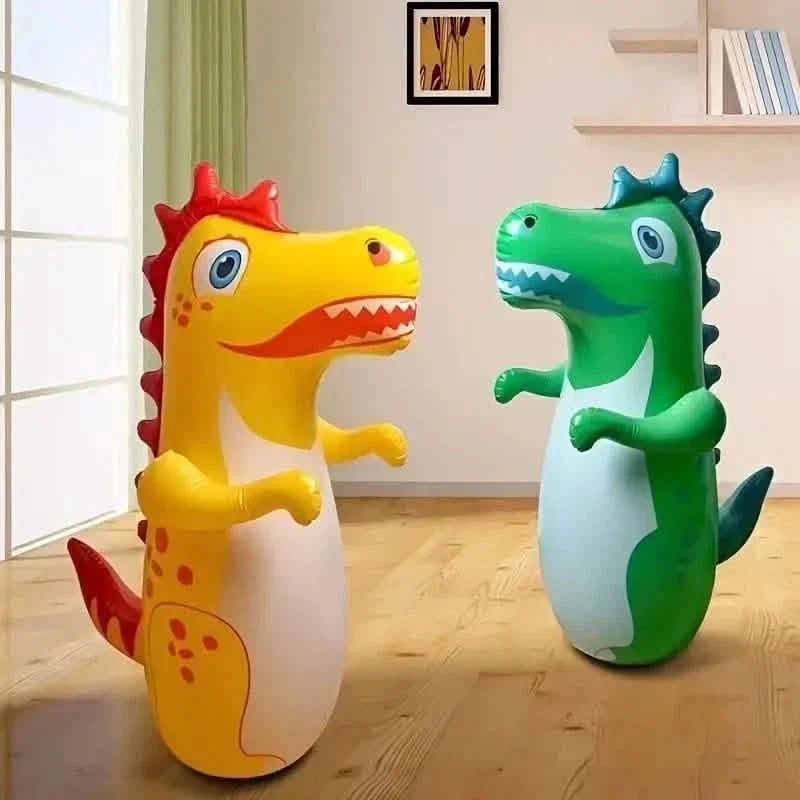 Inflatable T-Rex Punching Bag with Rebound Action