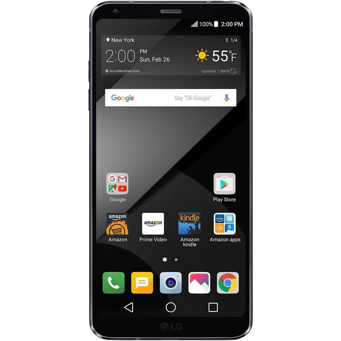 LG G6+ 128GB AT&T/T Mobile/Verizon Unlocked (Refurbished)