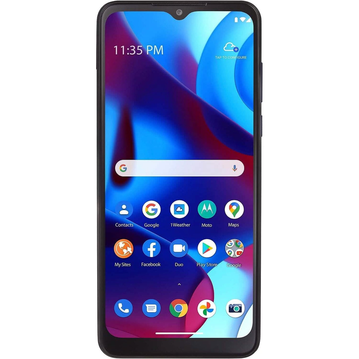 Motorola Moto G Pure Tracfone 32GB Blue - Prepaid Smartphone (Locked) (Refurbished)