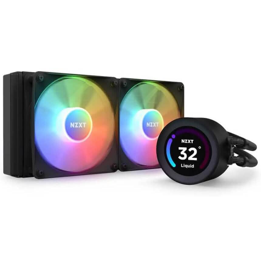 NZXT Kraken Elite 240 RGB - RL-KR24E-B1-240mm AIO CPU Liquid Cooler (Refurbished)