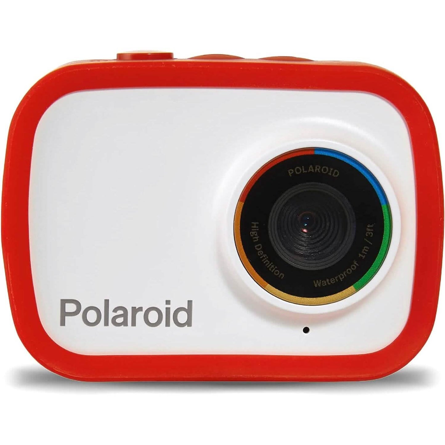 Polaroid Sport Action Camera 720p 12.1mp, Waterproof Camcorder Video Camera with Built in Rechargeable Battery and Mounting Accessories, (Refurbished)