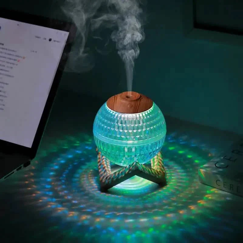 Ultrasonic Moon Night Light Humidifier Dimmable USB Humidificador Mist Maker