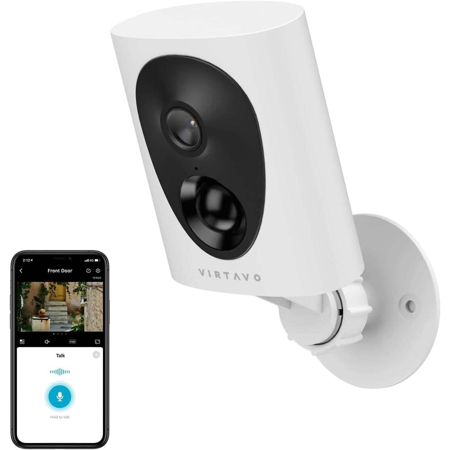 VIRTAVO Security Cameras Wireless (Refurbished)