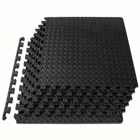 10-Pieces: EVA Interlocking Foam Floor Tiles