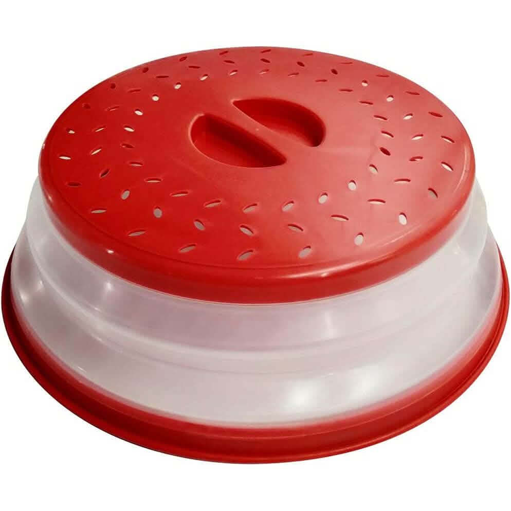 10.5 inch Collapsible Food Plate Lid Cover