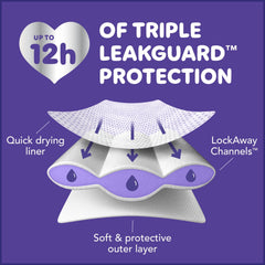 Luvs Platinum Protection Baby Diapers Size 6, 64 Count