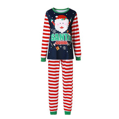 Santa Printed Parent-child Homewear