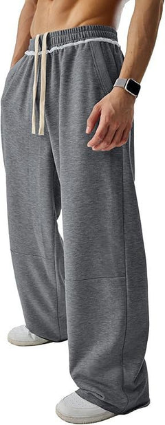 Summer American-style Mens Straight-leg Pants