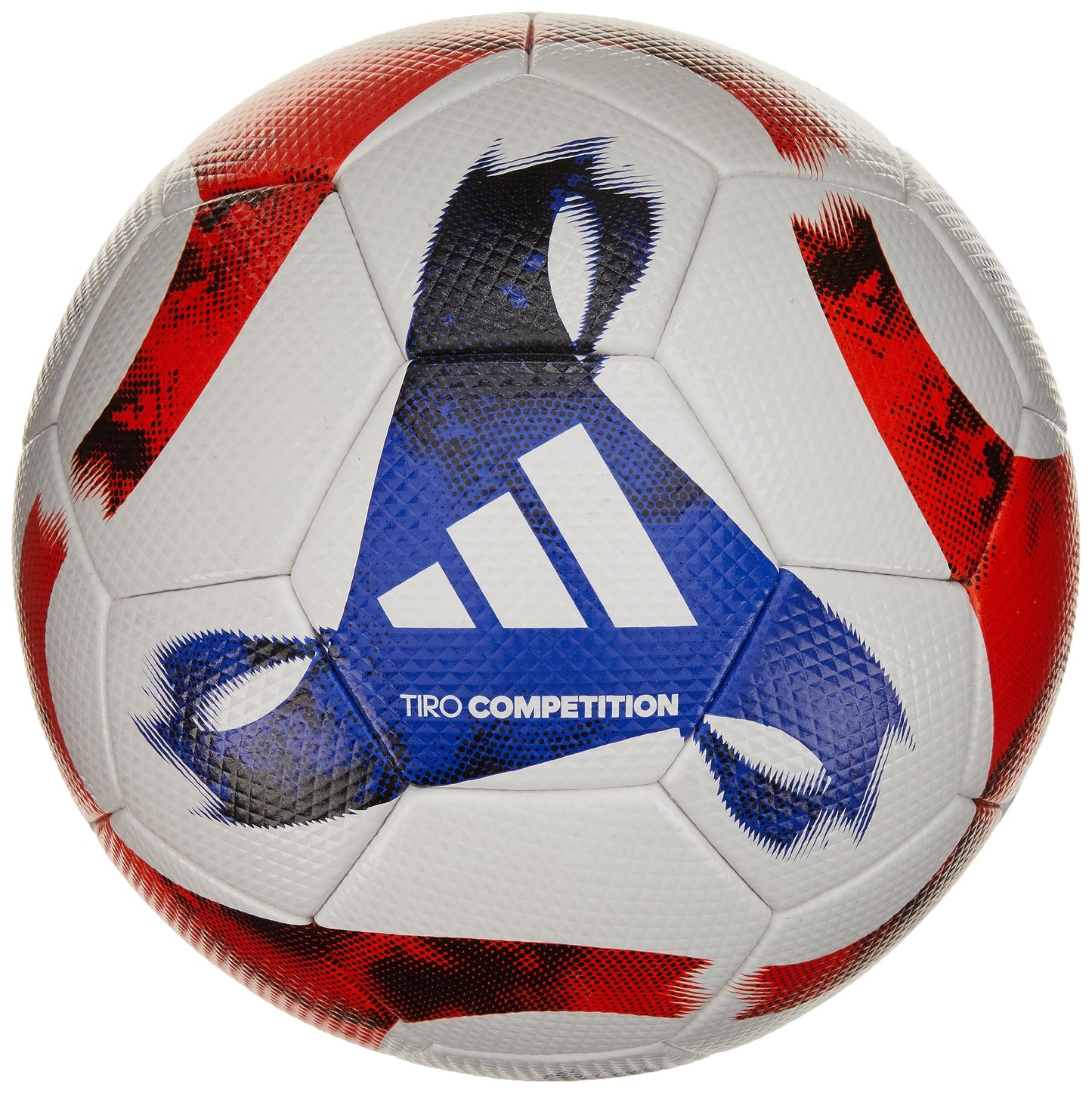 adidas Unisex-Adult Tiro Competition Ball White/Black/Team Solar Orange/Team Royal Blue 4