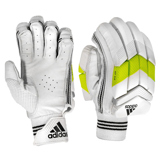adidas Cricket XT 5.0 Batting Gloves Adult Right Handed - Limited Edition (Color : Lime)