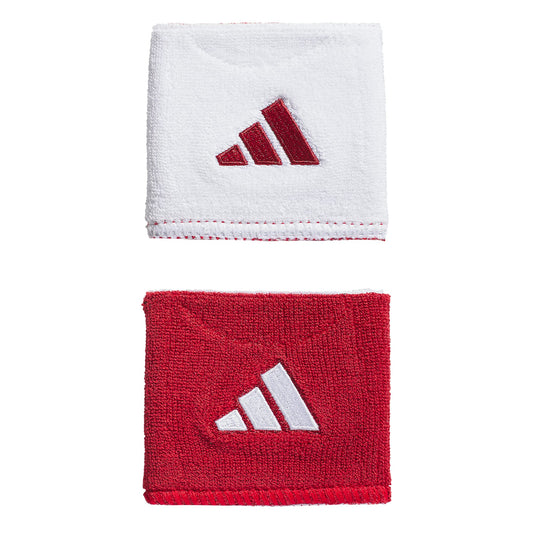 adidas Interval Reversible Wristband Team Power Red/White/2 One Size