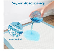 60 Count 28” x 34” X-tra Large Disposable Pads, Leakproof, Absorbent  Pads