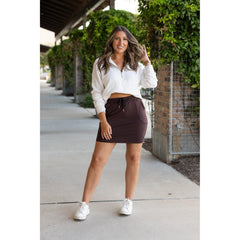 Bridget BROWN Jogger Skirt