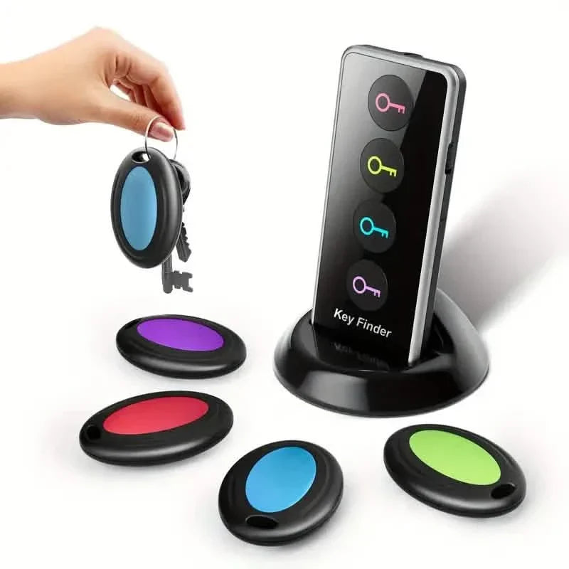 4-Key Finder with LED Flashlight: Locate Your Keys, Wallet, And Remote Control Effortlessly