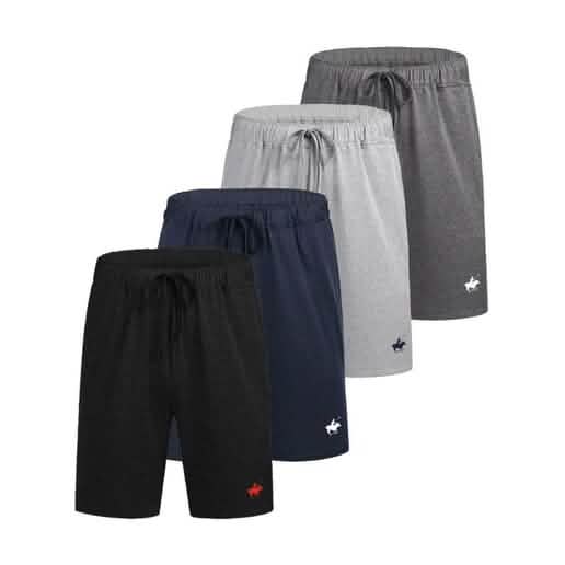 4-Pack: Pacific Polo Club Men's Shorts