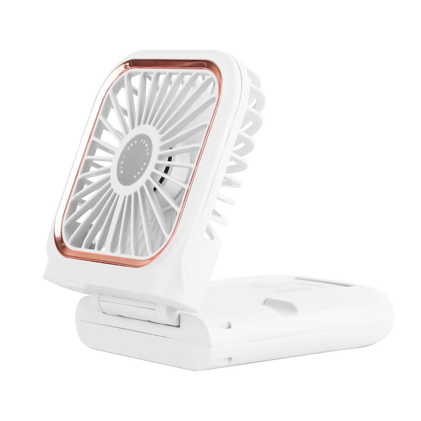 5-in-1 Folding Rechargeable Hands Free Mini Fan
