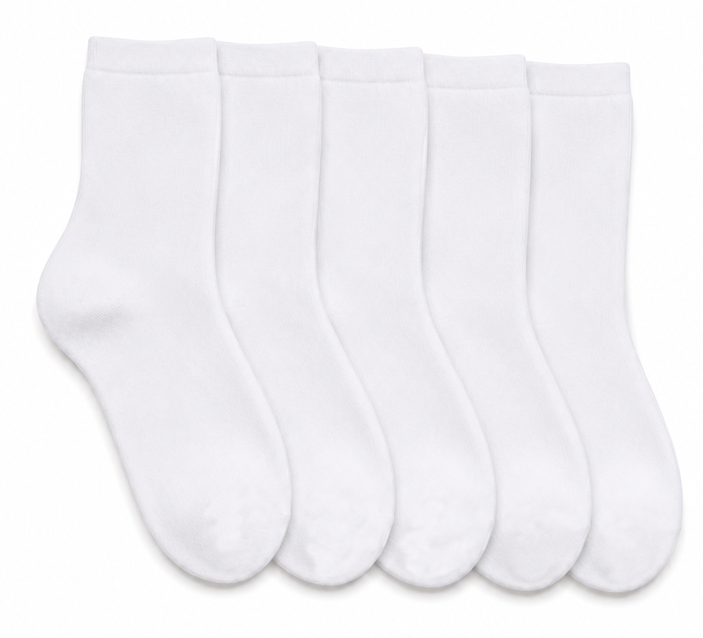 Crew SmoothToe™ Socks – 5 Pack (more color options inside)