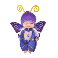 6-Piece Set: Sleeping Doll Princess Girl Toy Gift Box Cute Variety Costume Shape Doll