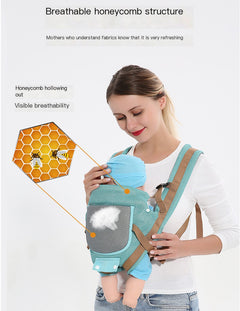 Baby Front Carrier Waist Stool, Multifunctional Design