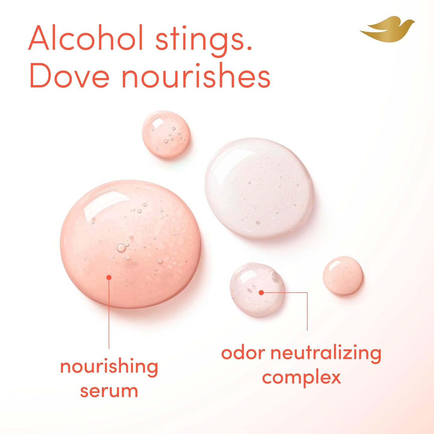 Dove Whole Body Deo Alcohol Free Deodorant Spray for Women 72-hour odor control Peach Glow 4 oz