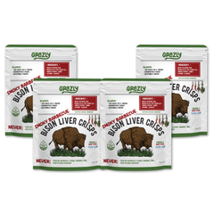 Bison Liver Crisps - 100% Grass-Fed/Finished