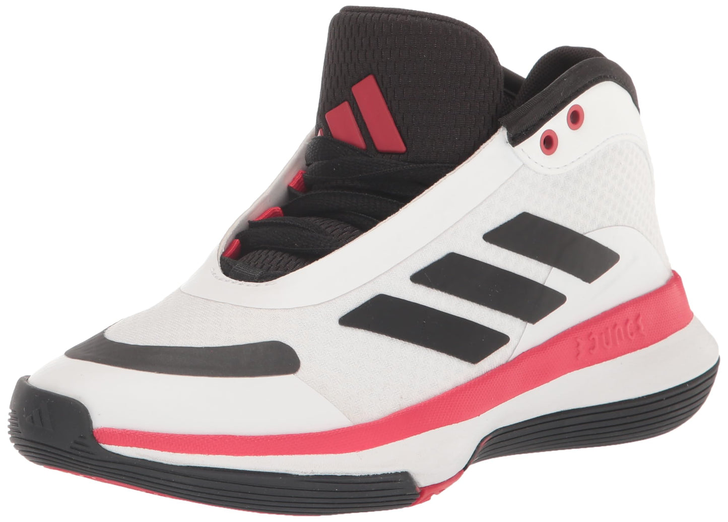 adidas Unisex Bounce Legends Sneaker White/Core Black/Bright Red 14.5 US Men