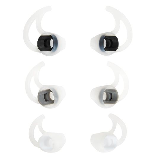 WKYMY Silicone Earbud Replacement Tips Earbud Covers Compatible with Bose SoundSport Freestyle IE2 IE3 Headphone Ear Tips Rubber Tips 3 Pairs S M L