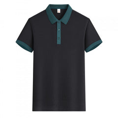 Business Summer Ice Silk Short-Sleeve T-Shirt