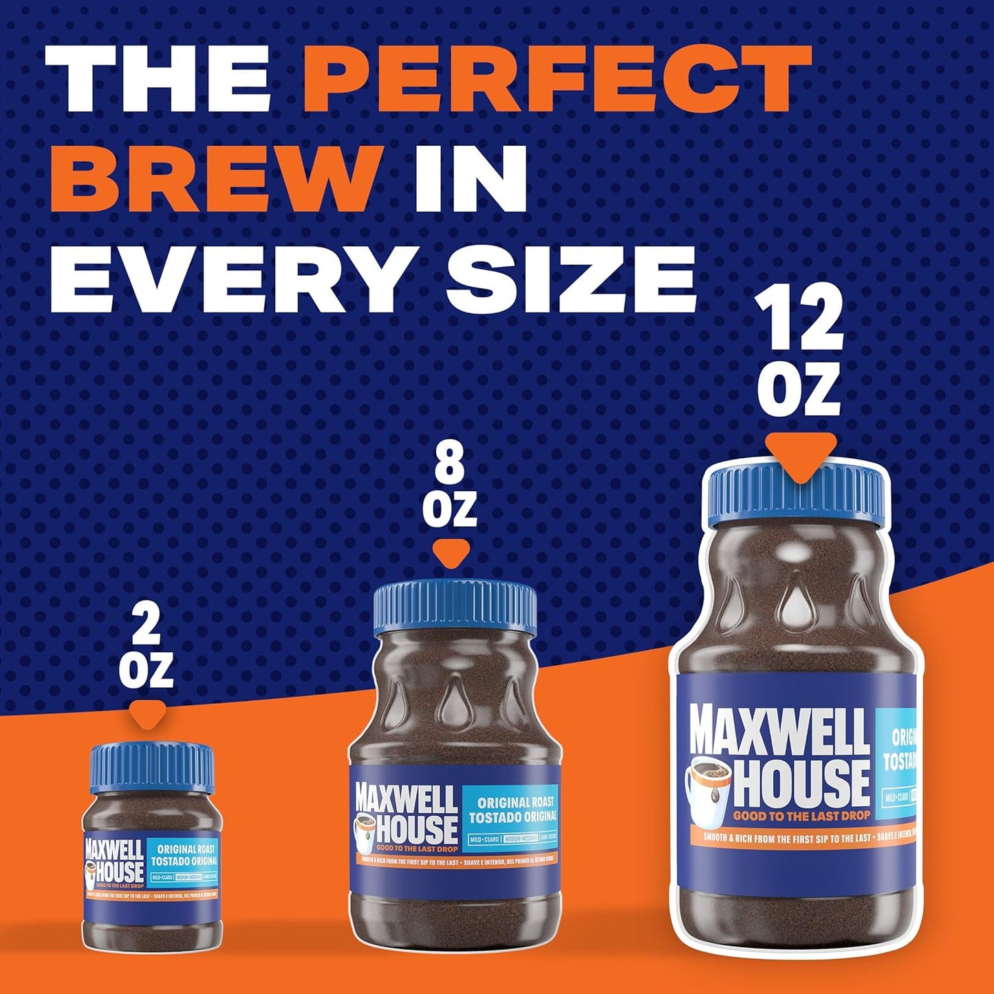 Maxwell House Original Medium Roast Instant Coffee (12 oz Jar)