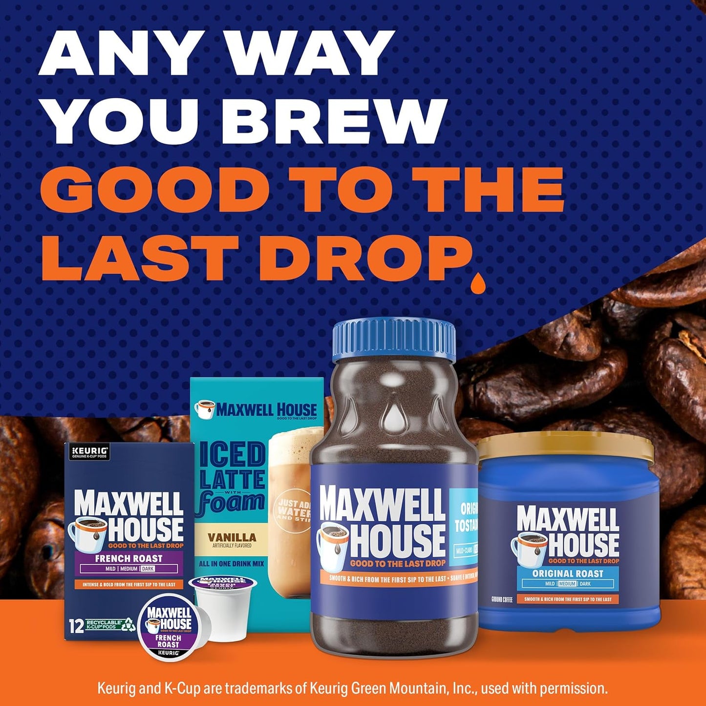 Maxwell House Original Medium Roast Instant Coffee (12 oz Jar)