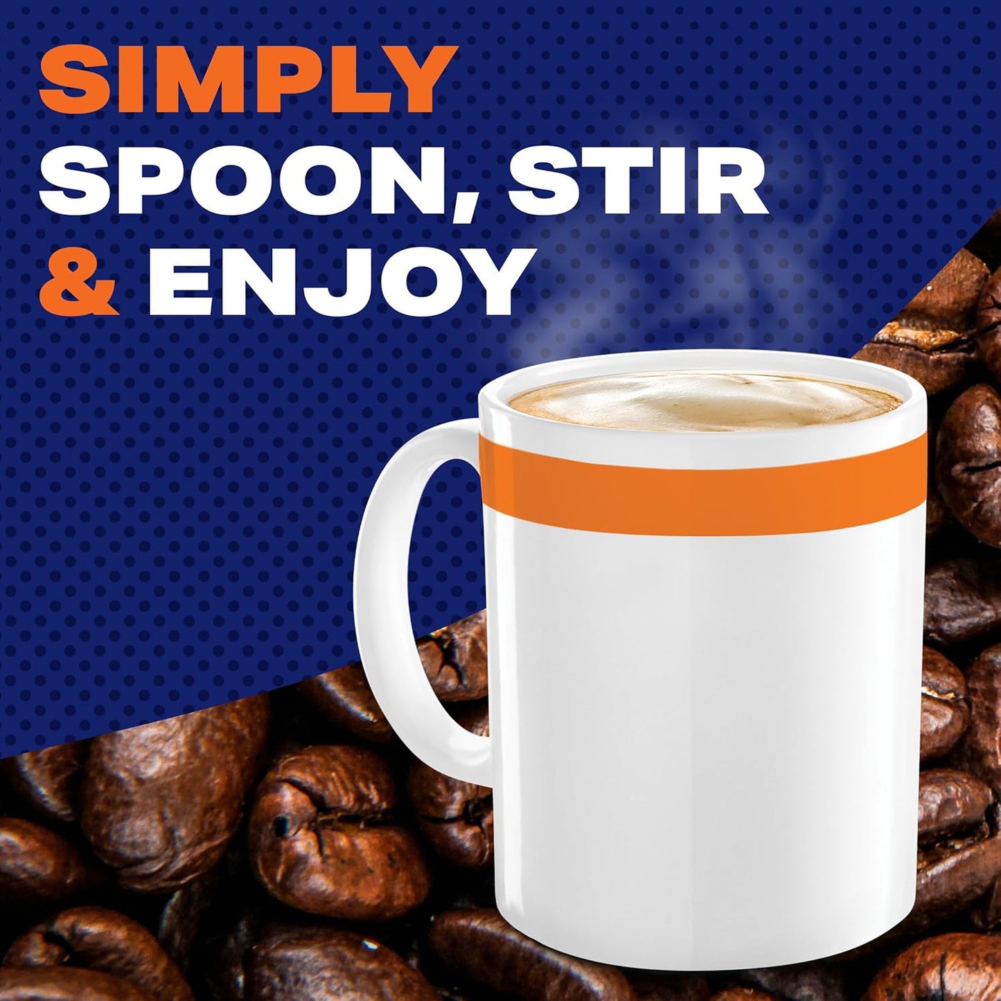 Maxwell House Instant Cafe-Style Beverage Mix, Easy to Prepare, 1 Canister, for Quick Morning Coffee or Afternoon Treat, Vanilla Caramel Latte, Kosher Dairy, 8.7 oz
