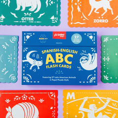 Spanish-English ABC Flash Cards